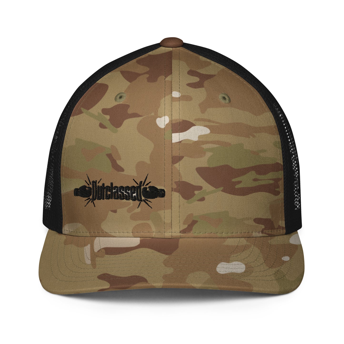 Closed-back trucker cap